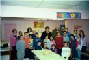 Mayor and Mrs. Golan with Torah Academy children